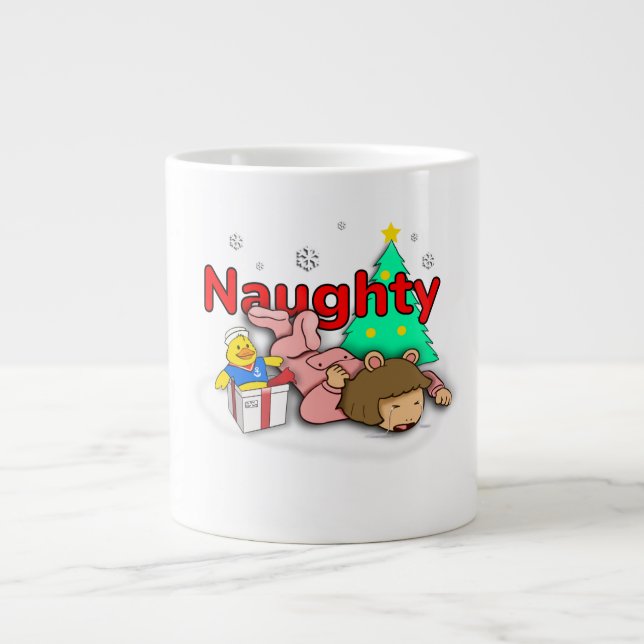 Taza De Café Gigante Perfecto Navidad de DW Arthur mug (Frente)