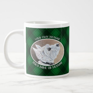 Taza De Café Gigante Perfil B de Westie