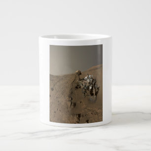 Taza De Café Gigante Perforación Marte Curiosidad Rojo Marciano Paisaje