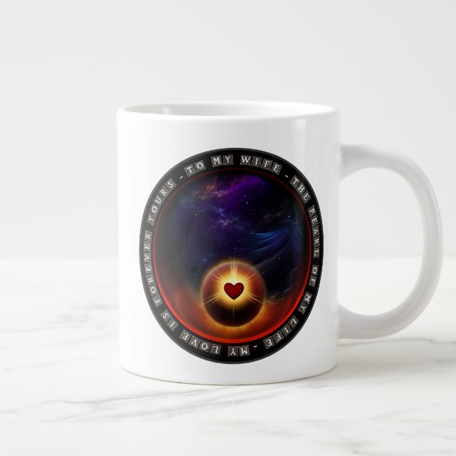 Taza De Café Gigante Perla De Mi Vida (Derecha)