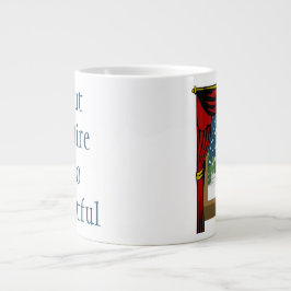 Taza De Café Gigante Pero el fuego es tan delicioso