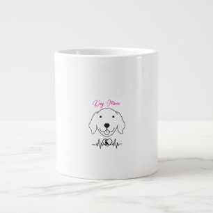 Taza De Café Gigante Perro Mom AF - Orgulloso Mascota Parent T-Shirt