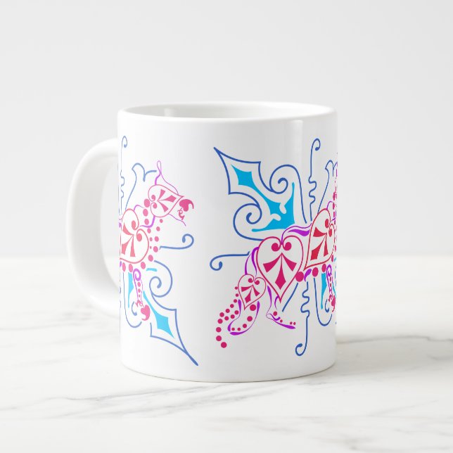 Taza De Café Gigante Perro pastor alemán (Izquierda)
