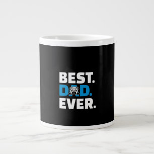 Taza De Café Gigante Perro Pug Mejor Papá Nunca