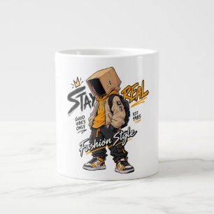 Taza De Café Gigante Personaje de moda urbana streetwear – Graffiti gen