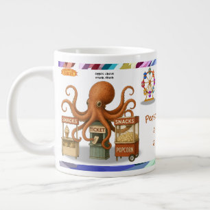 Taza De Café Gigante Personaliza: puesto de snacks de Otto