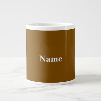 Taza De Café Gigante Personaliza Rich Brown