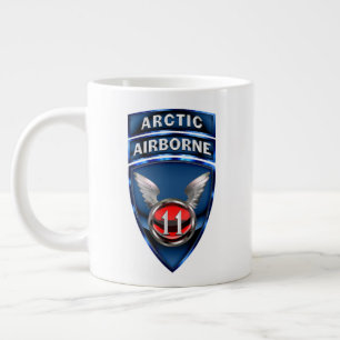 Taza De Café Gigante Personalizable aerotransportado en el Ártico de 20