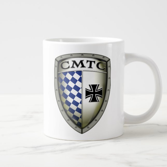 Taza De Café Gigante Personalizable Bundeswehr CMTC Wappen (Derecha)
