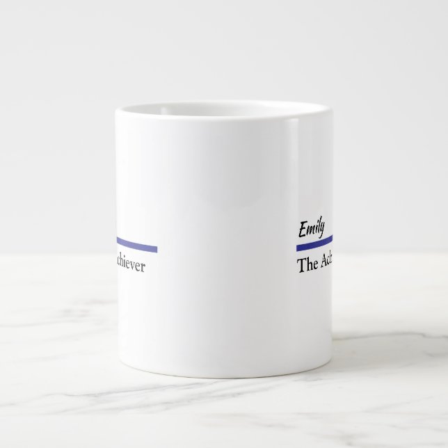 Taza De Café Gigante Personalizable Especialidad Regalo Café Mug (Frente)