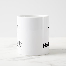 Taza De Café Gigante Personalizable holandés de fútbol