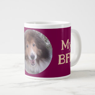 Taza De Café Gigante PERSONALIZACIÓN de foto Mascota de BFF