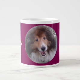 Taza De Café Gigante PERSONALIZACIÓN de foto Mascota de BFF
