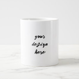 Taza De Café Gigante Personalización o Personalizar