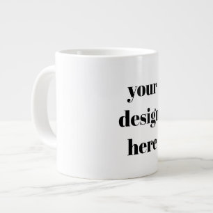 Taza De Café Gigante Personalización o Personalizar