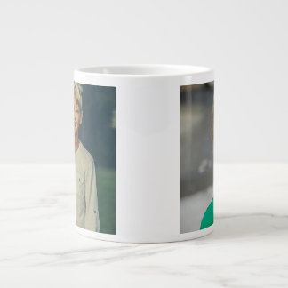 Taza De Café Gigante Personalizado 2 Fotos Doble Cara