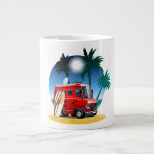 Taza De Café Gigante Personalizado Camper