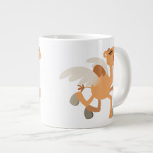 Personalizado Cute Winged Camello Jumbo Mug