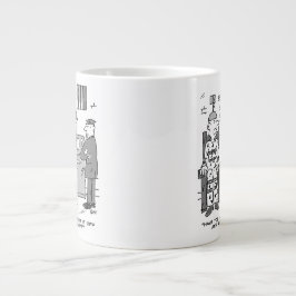 Taza De Café Gigante Personalizado de la silla eléctrica defectuosa - G