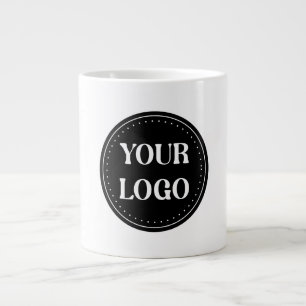 Taza De Café Gigante Personalizado, elegante, moderno y mínimo