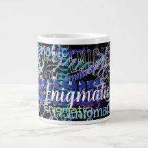 Personalizado enigmático Repetir palabra/nombre