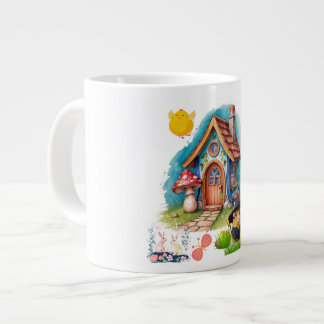 Taza De Café Gigante Personalizado Fun Mug: Sip con sonrisa!
