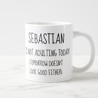 Taza De Café Gigante Personalizado No Adulto Hoy