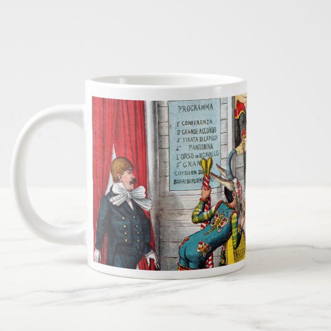 Taza De Café Gigante Personalizado Político Italiano De Los Artistas De (Izquierda)