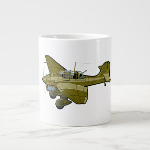 Taza De Café Gigante Personalizado retro bombero