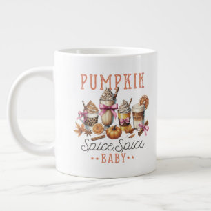 Taza De Café Gigante personalizar calabaza spice babySpecialty Mug