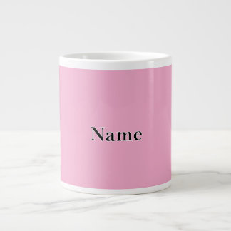 Taza De Café Gigante Personalizar la personalización del rosa preciso c