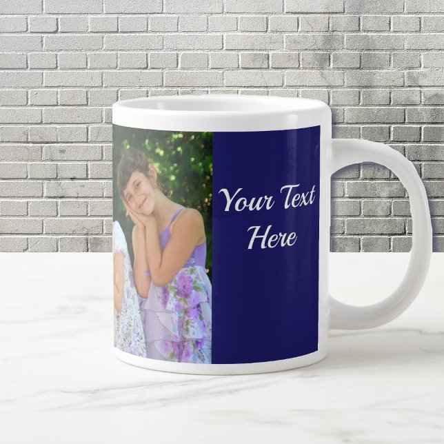 Taza De Café Gigante Personalizar niños Personalizados de texto foto de (Subido por el creador)