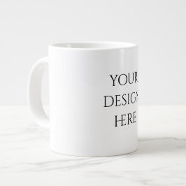 Taza De Café Gigante Personalizar o personalizar 