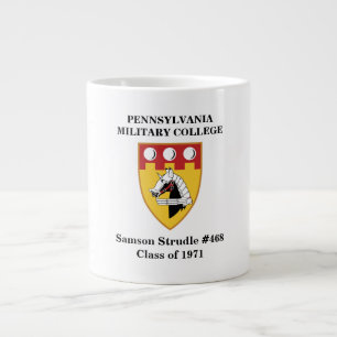 Taza De Café Gigante PERSONALIZARLO - JUMBO White 20 oz PMC SEAL Mug