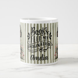 Taza De Café Gigante Personalized Books Feed My Imagination