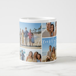 Taza De Café Gigante Personalized Coffee Mug with Family Memories
