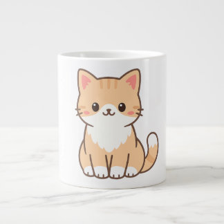 Taza De Café Gigante Personalized Cute Cat Gift – Custom Pet Name Minim