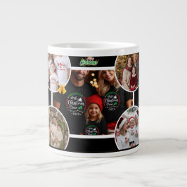Taza De Café Gigante Personalized Family Christmas Mug 2025