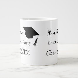 Taza De Café Gigante Personalized Graduation Custom Name Graduate Gift 
