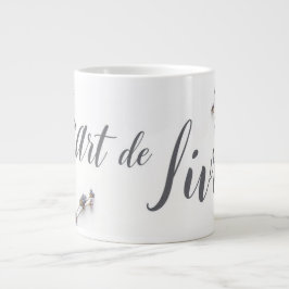 Taza De Café Gigante Personalized L'Art de Vivre Slow Living Aesthetic