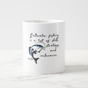 Taza De Café Gigante Pesca de agua salada.