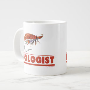 Taza De Café Gigante Pesca divertida con mosca