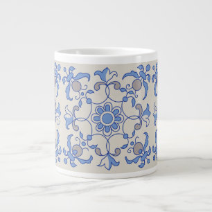 Taza De Café Gigante Petal Whimsy