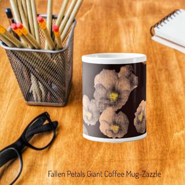 Taza De Café Gigante Petales en caída (Subido por el creador)