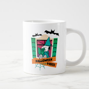 Taza De Café Gigante Pez Snoopy Pociones Mágicas Halloween