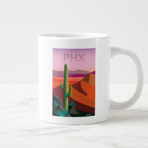 Taza De Café Gigante Phoenix Arizona  Cartel de viaje