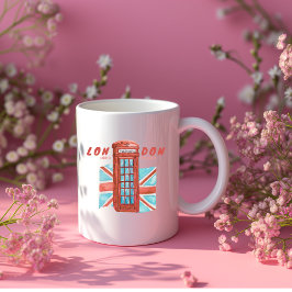 Taza De Café Gigante Phonebooth de Londres