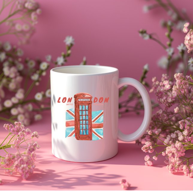 Taza De Café Gigante Phonebooth de Londres (Subido por el creador)