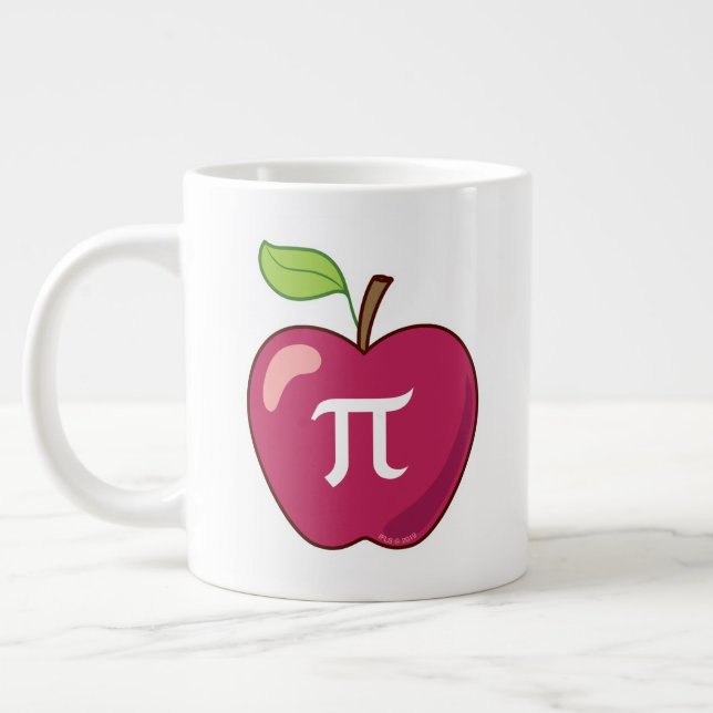 Taza De Café Gigante Pi de Apple (Izquierda)