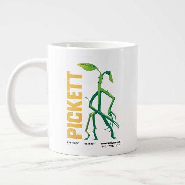 Taza De Café Gigante Pickett Vintage Graphic (Izquierda)